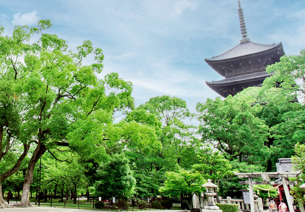 世界遺産・東寺五重塔